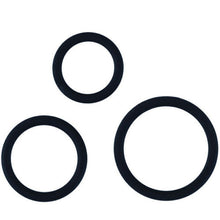 Load image into Gallery viewer, Silicone Penis Ring Triple Cock Ring

