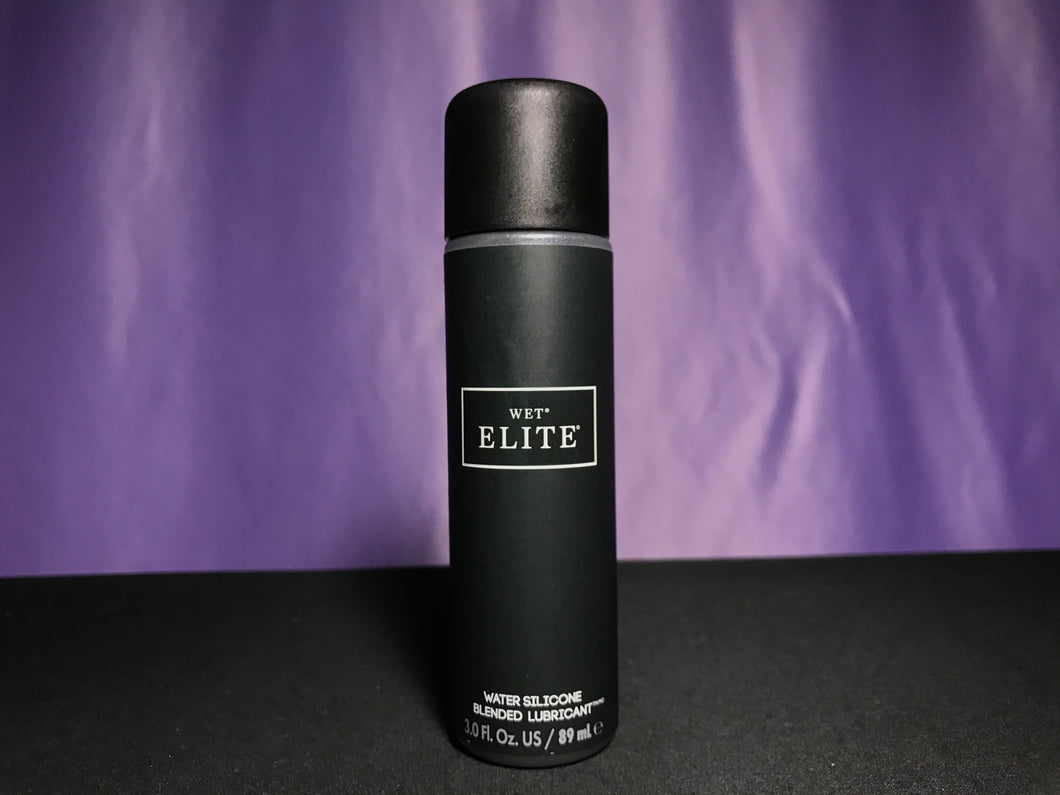 Wet Elite Personal Lubricant, Water and Silicone Blend Hybrid Lube
